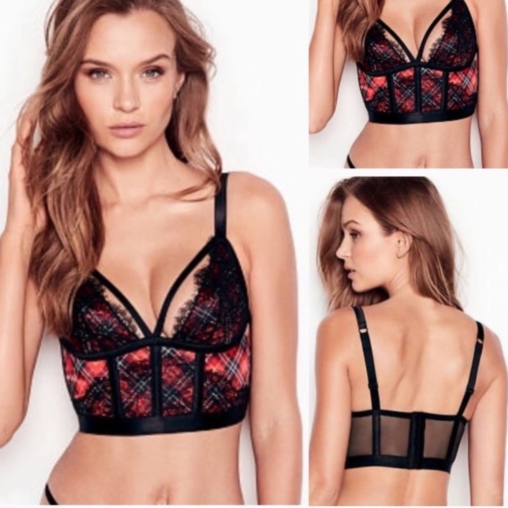 XS VS Very Sexy Plaid Bustier/ Bra
